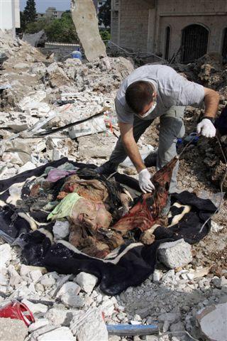 remains of a woman in tyre tuesday afp